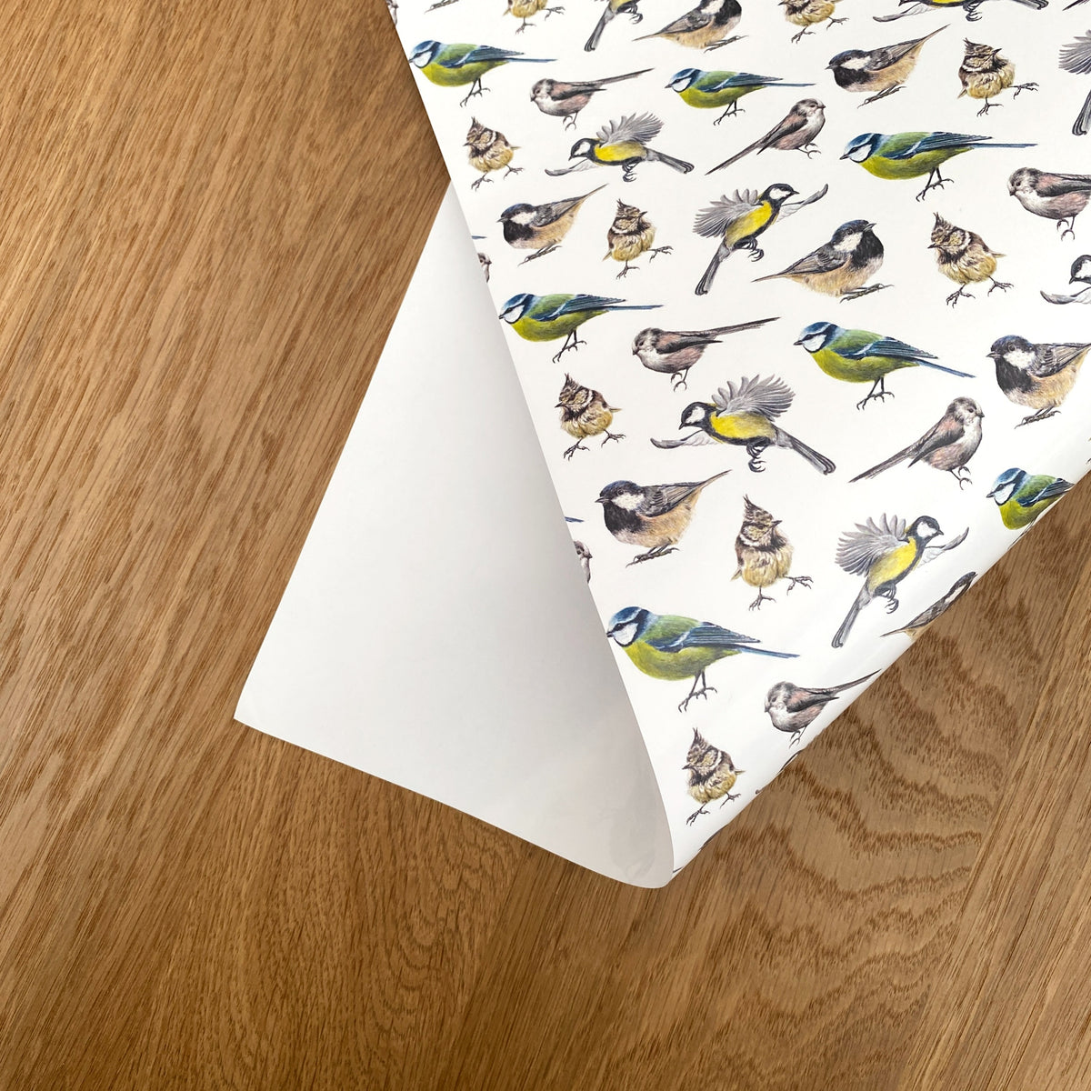 Garden Tits Gift Wrap and Tag - Discontinued (A2)