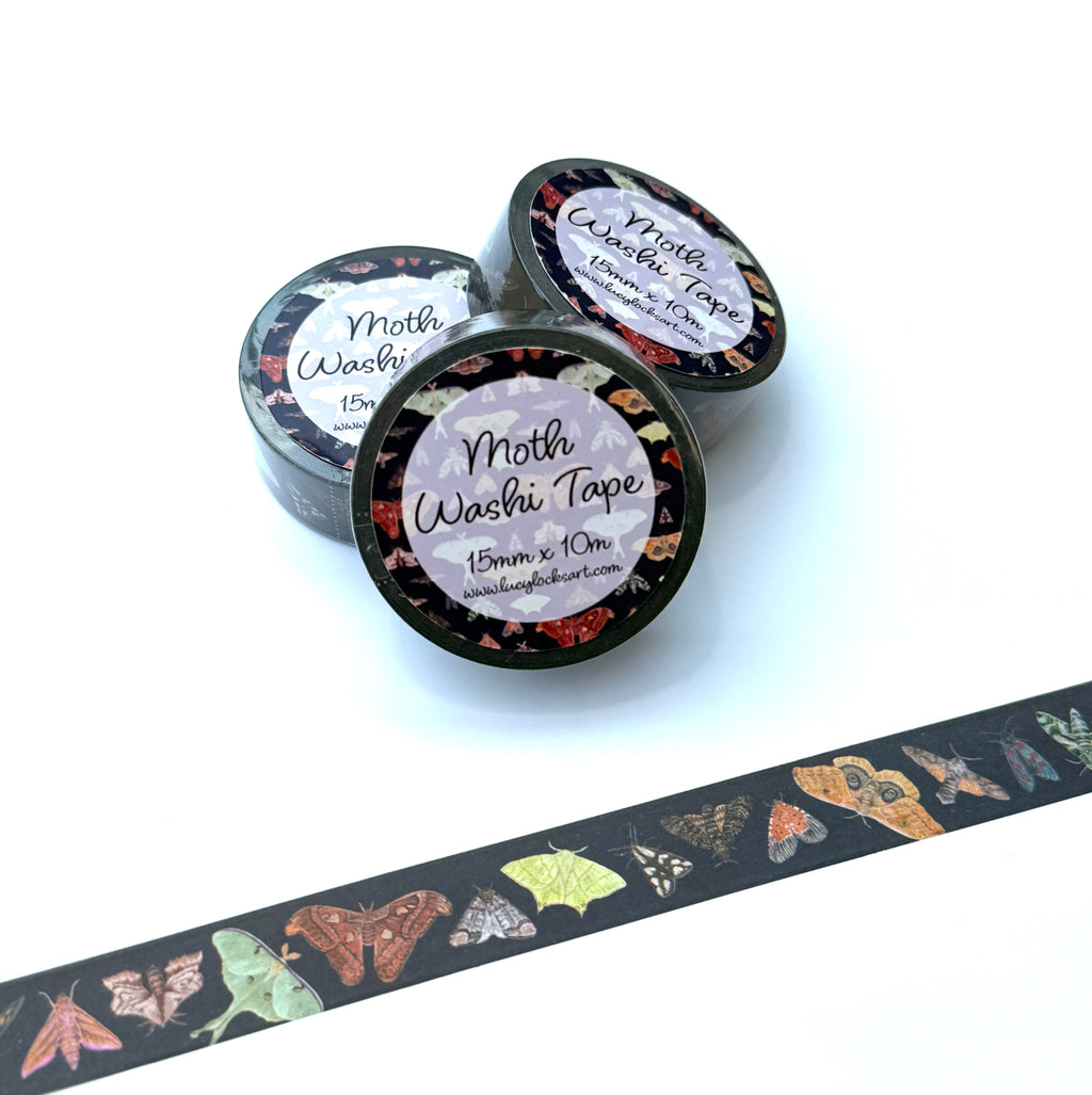 Moth Washi Tape
