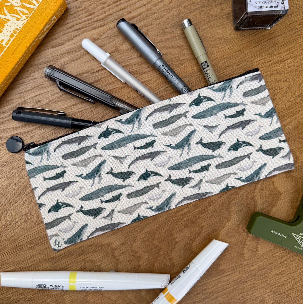 Whale Pencil Case