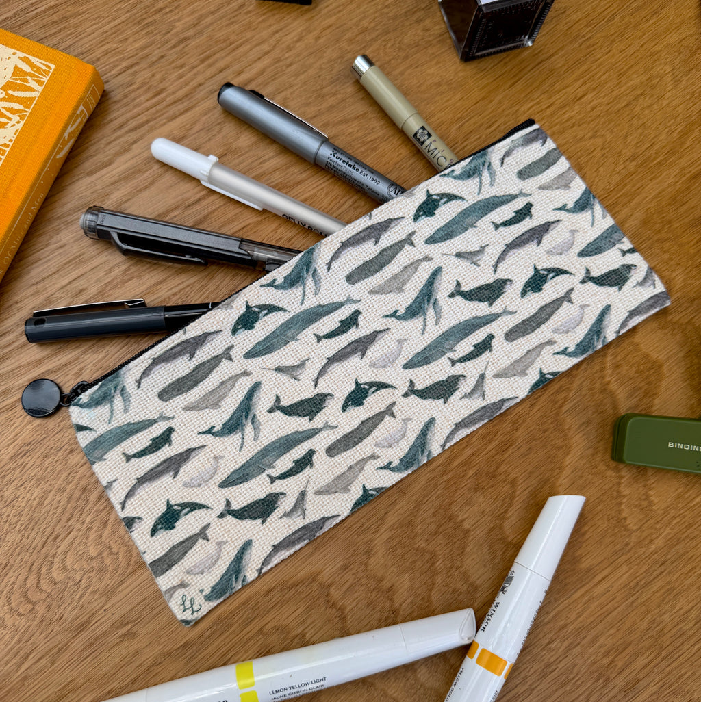 Whale Pencil Case