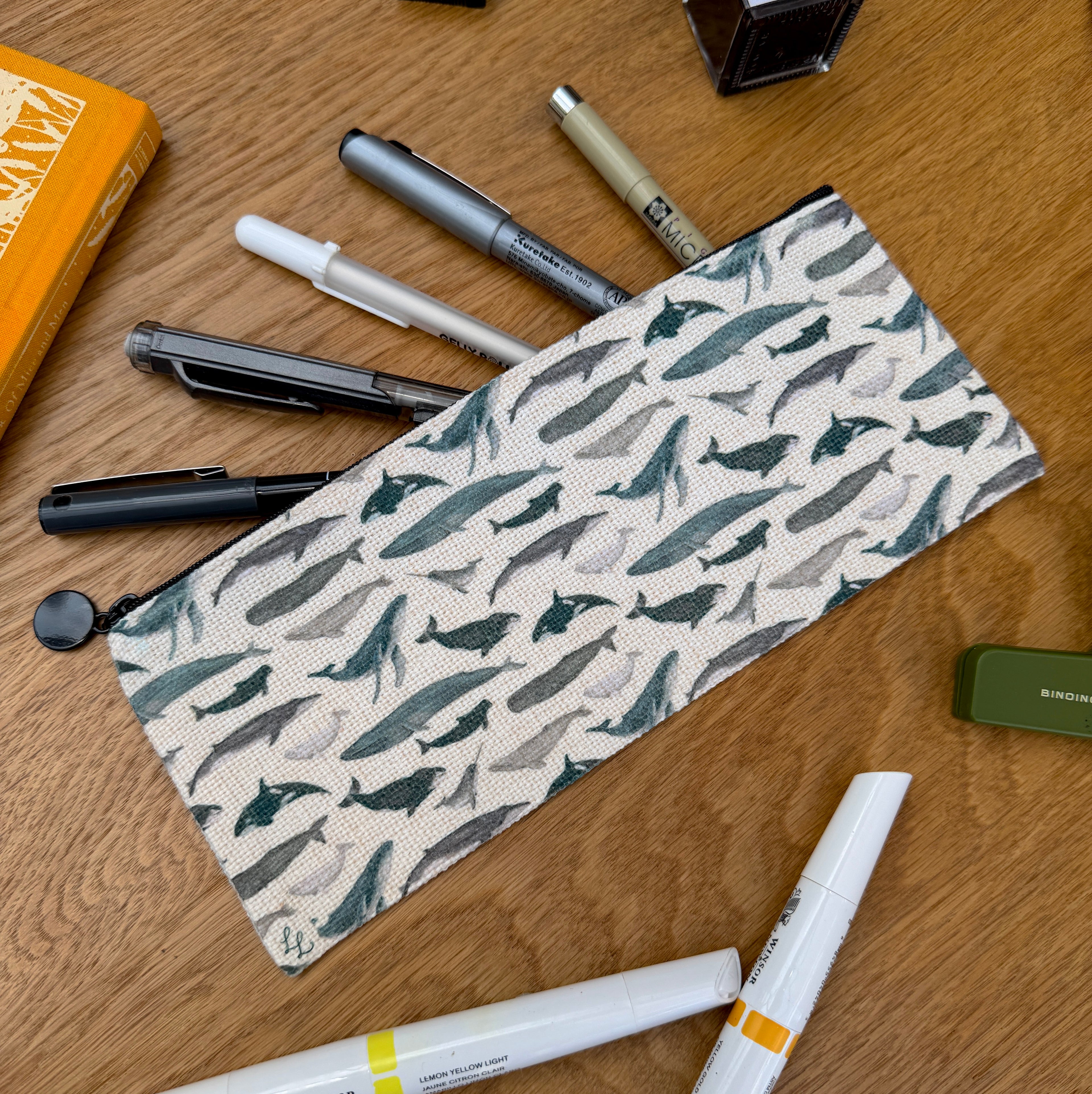 Whale Pencil Case