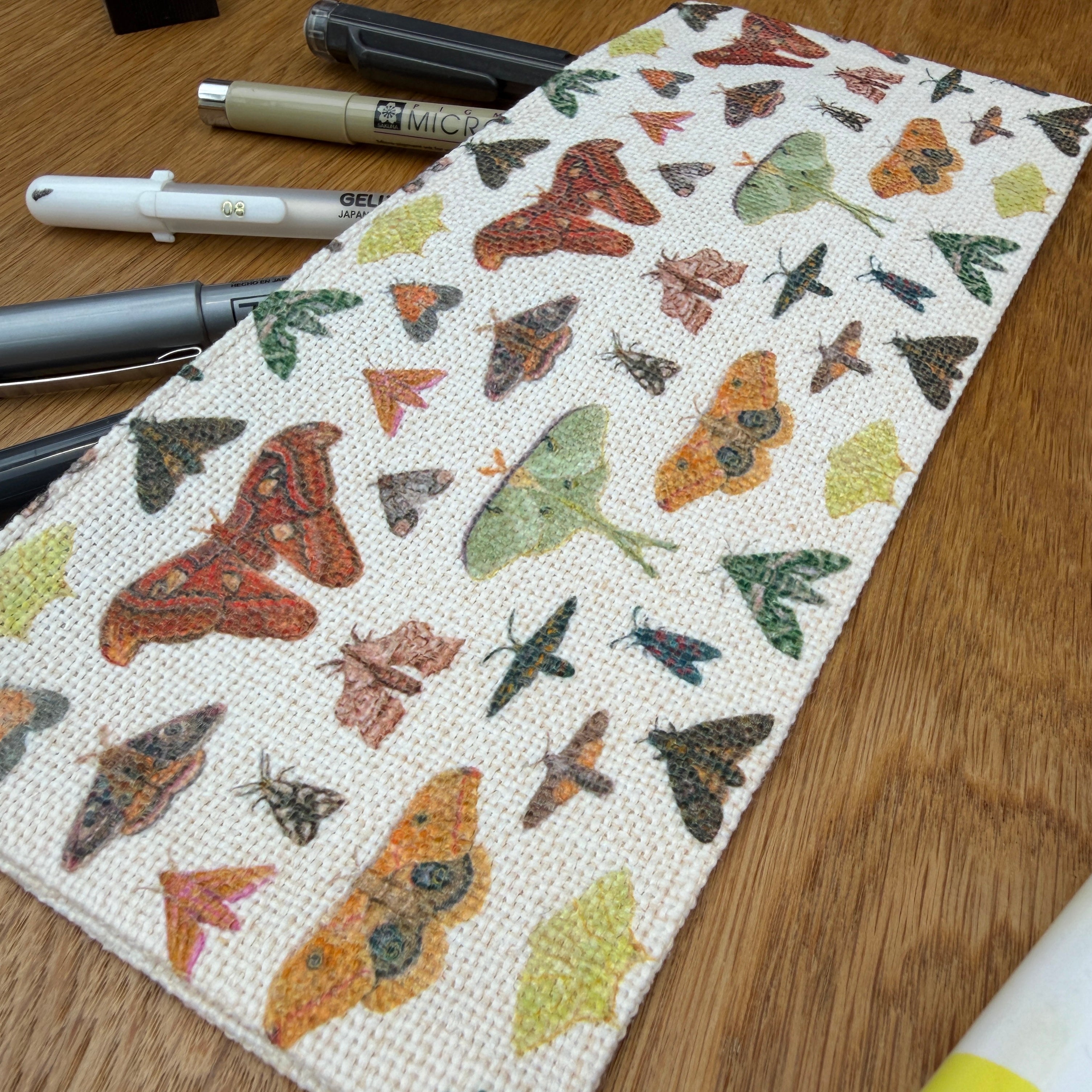 Moth Pencil Case