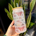 Moth 16oz Glass Tumbler