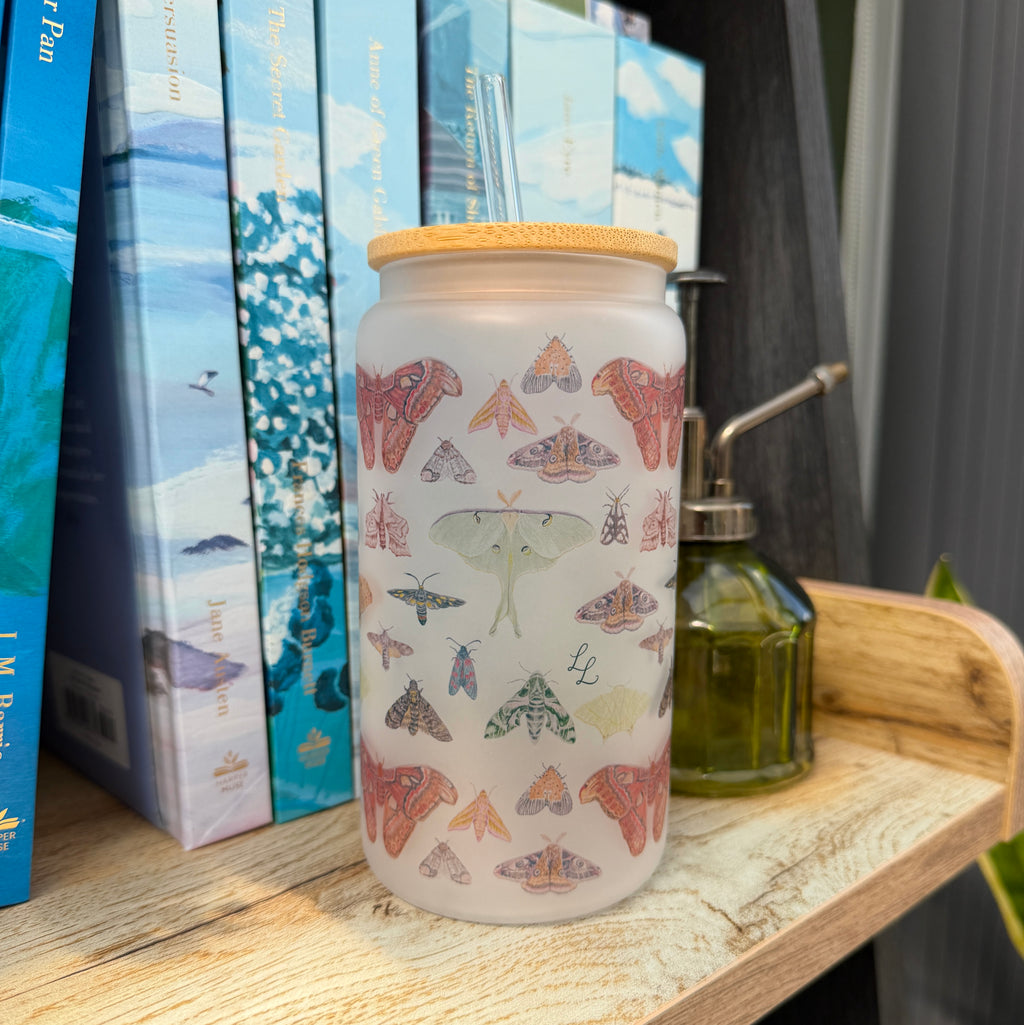 Moth 16oz Glass Tumbler