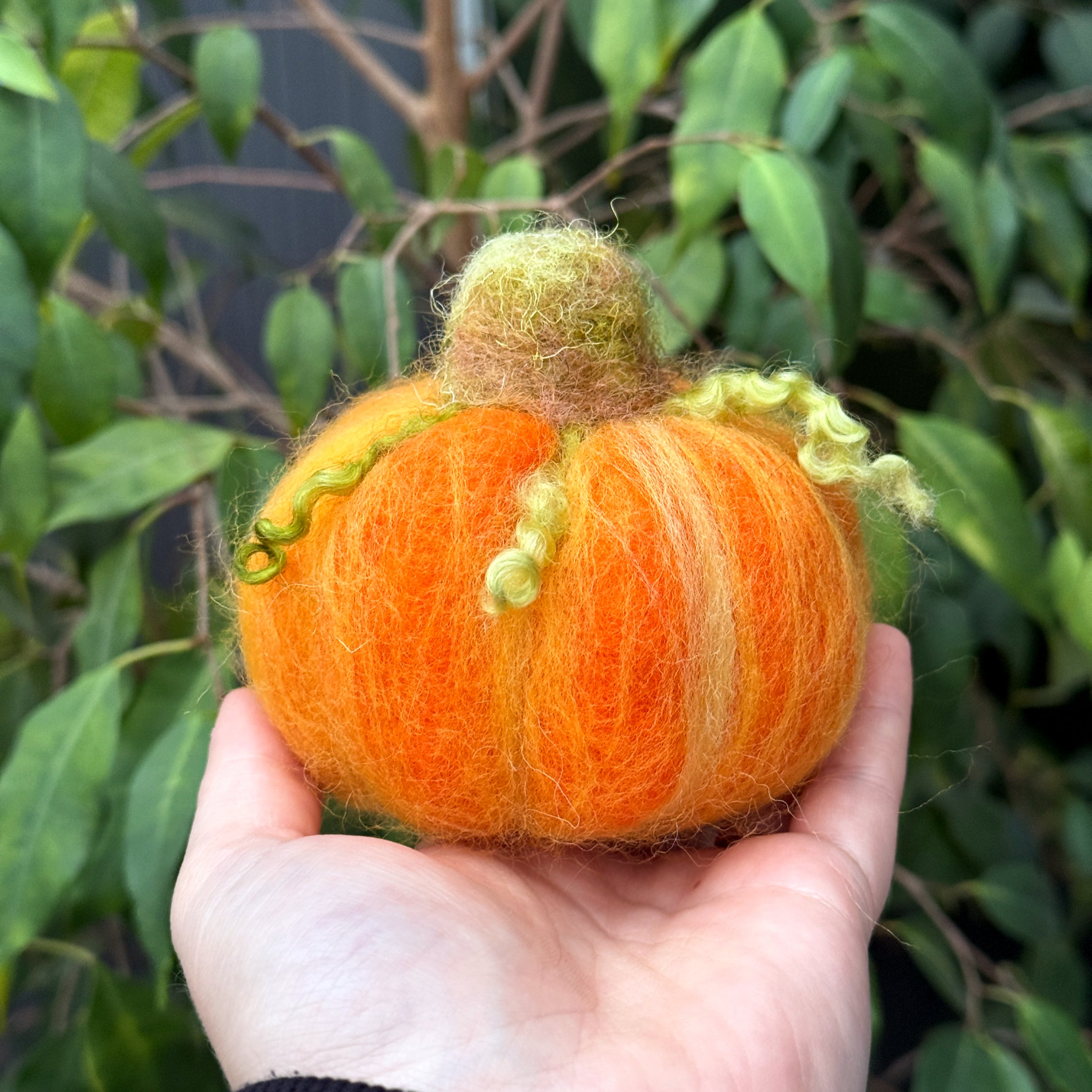 Handmade Wool Felted Pumpkins – Autumn & Halloween Home Decor