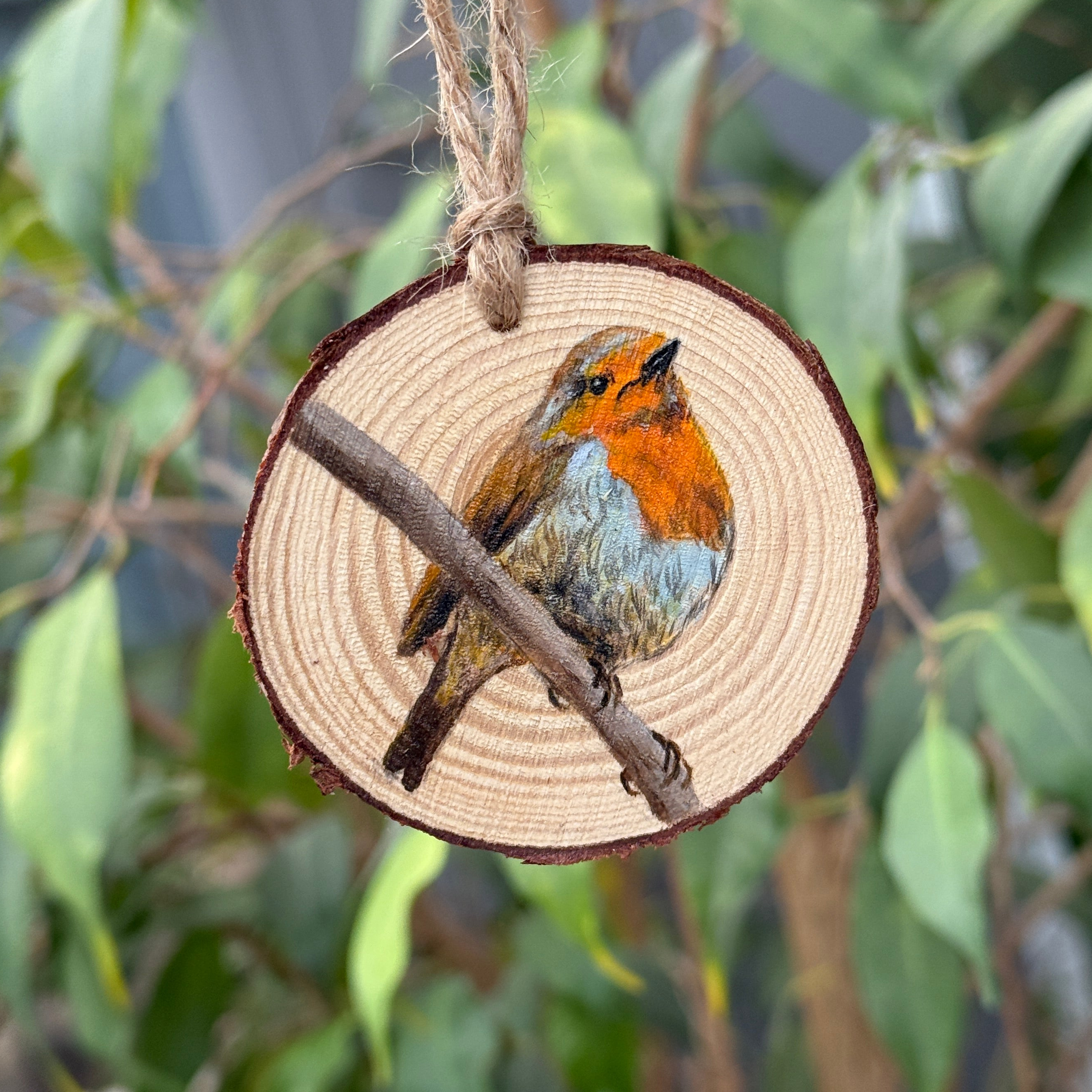 Hand Painted Wooden Christmas Ornaments – Unique Wood Decorations