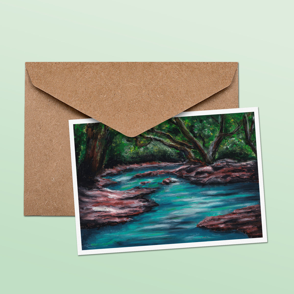 Jungle Cove Greetings Card