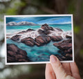 Ocean Rocks Greetings Card