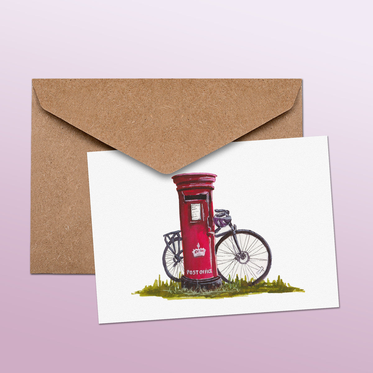 Postbox Greetings Card