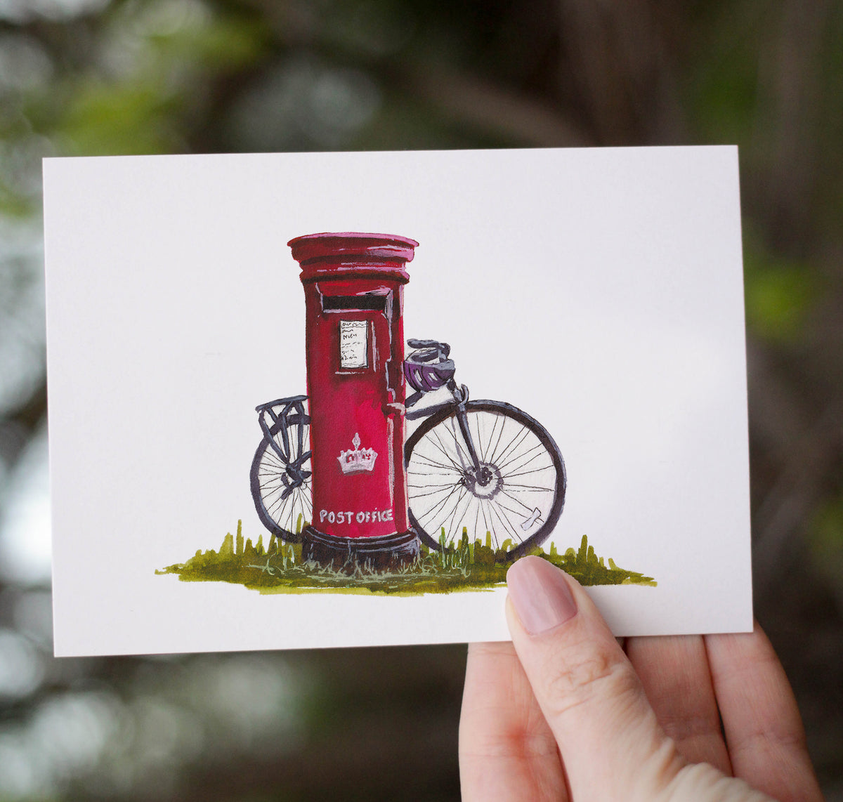 Postbox Greetings Card