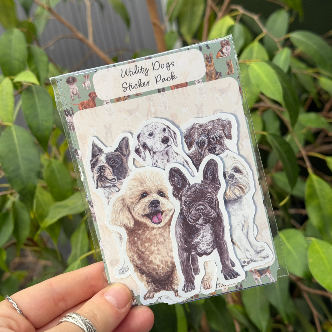 Utility Dogs Sticker Pack