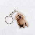 Poodle - Handmade Keyring image 0