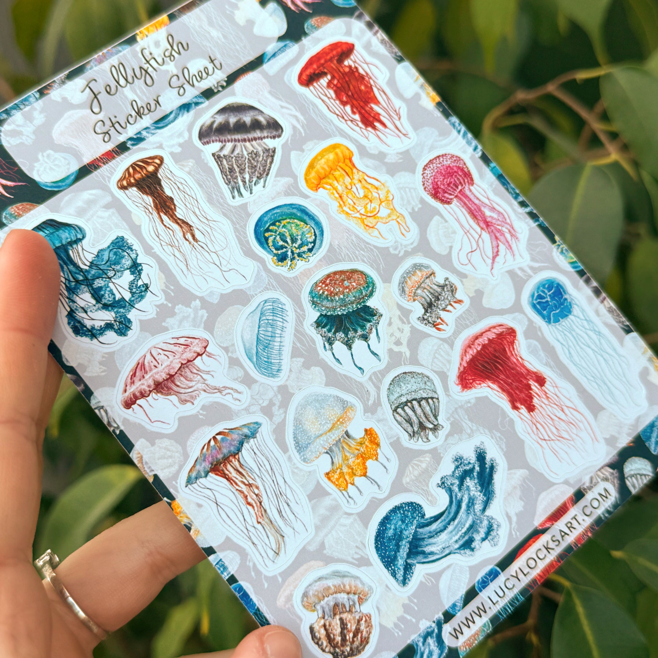 Jellyfish Sticker Sheet image 1