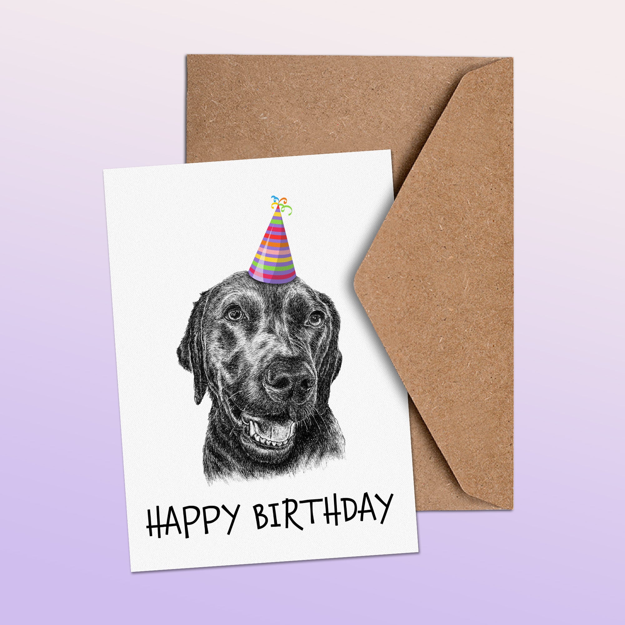 Labrador (#1) Greetings Card image 1