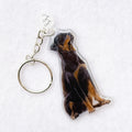 Rottweiler - Handmade Keyring image 0