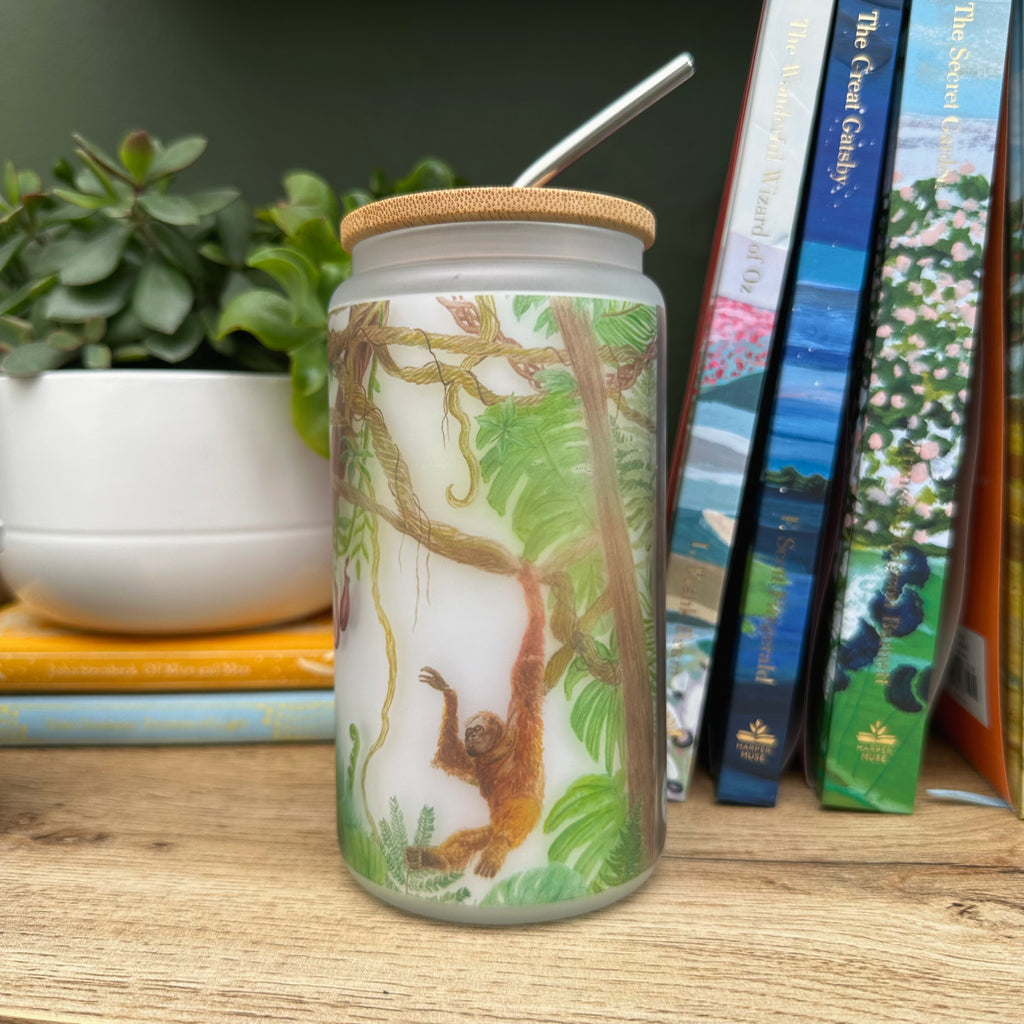 Rainforest 16oz Glass Tumblers image 3