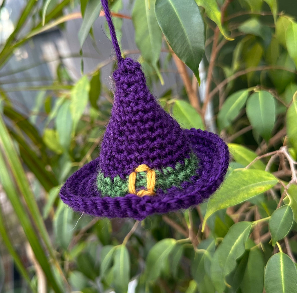 Crocheted Witches Hats image 2
