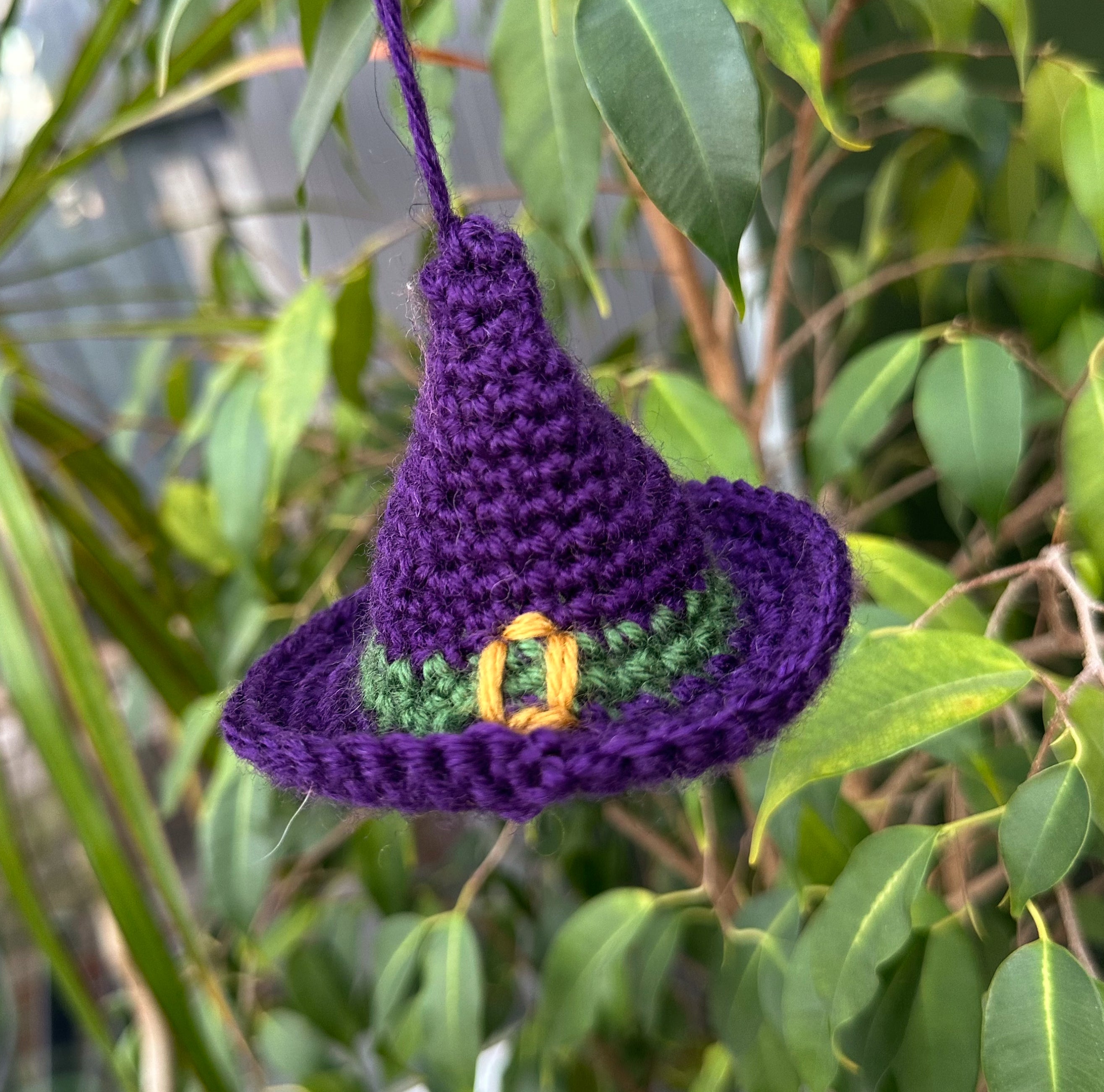 Crocheted Witches Hats image 2