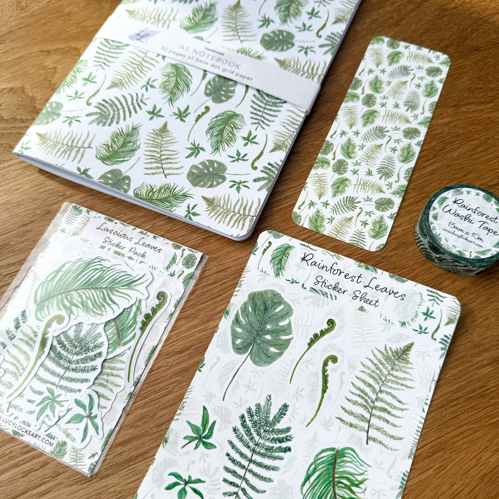 Rainforest Leaves Bundle image 1