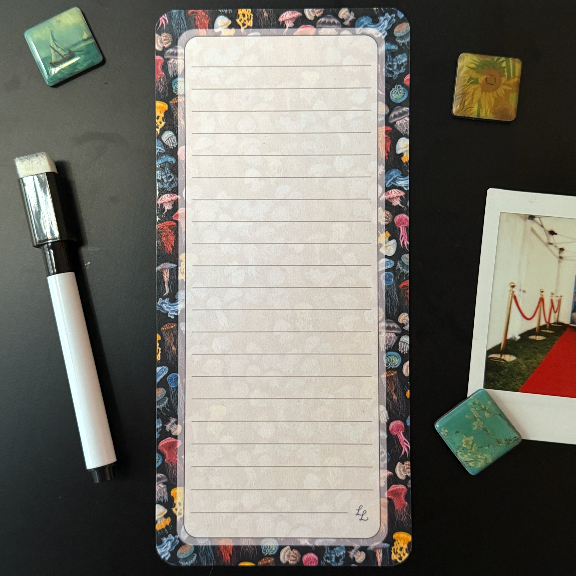 Jellyfish - Magnetic Dry Erase List image 0