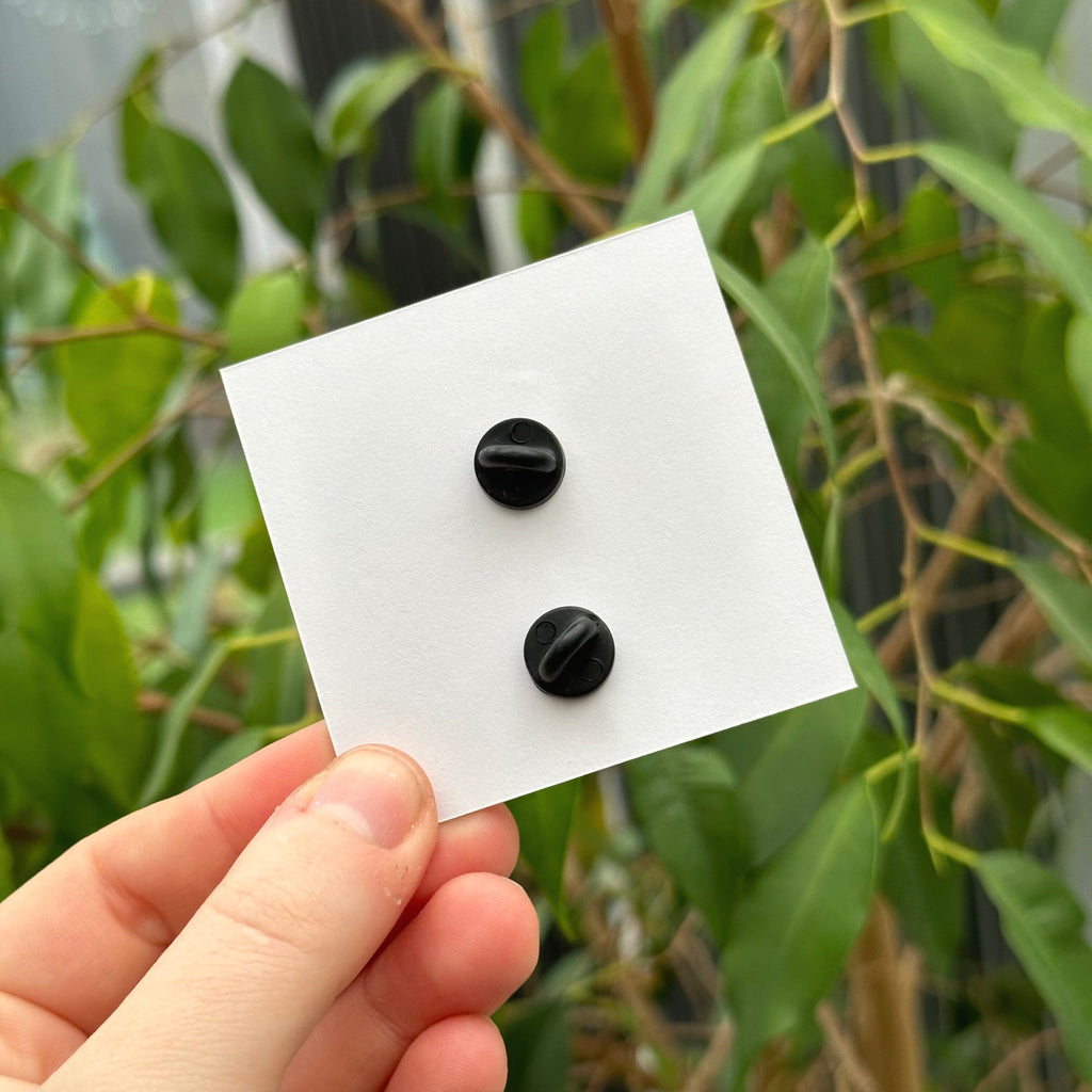 Tuxedo Cat Eco Metal Pin image 2