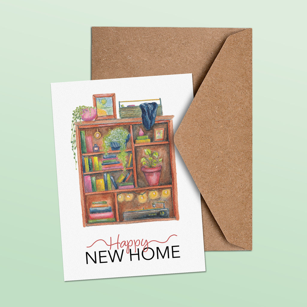 Bookshelf New Home Card image 1