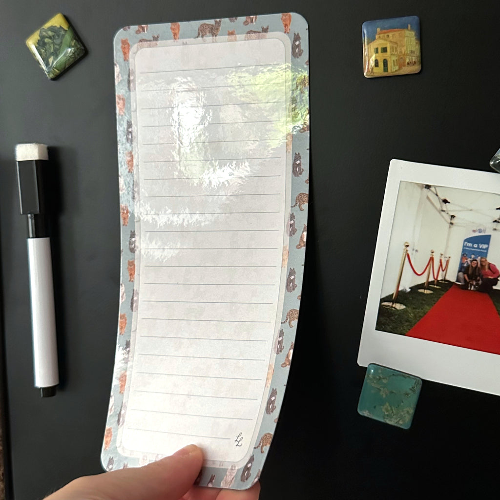 Cats - Magnetic Dry Erase List image 1