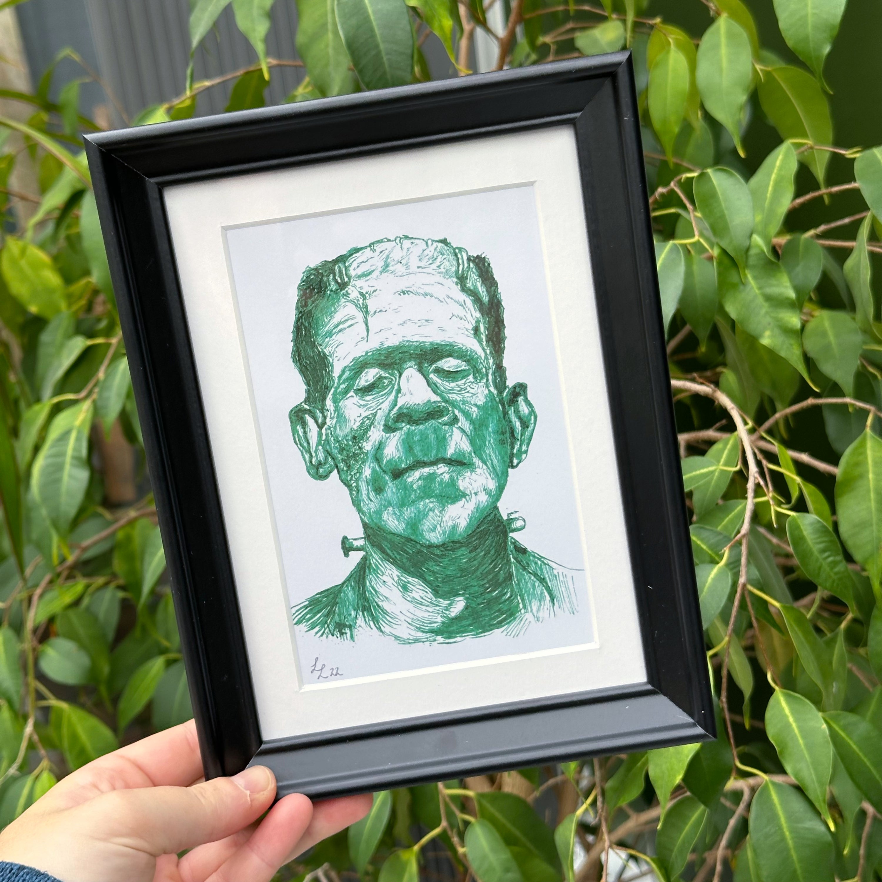 Frankenstein's Monster and Bride A6 Print Bundle image 4