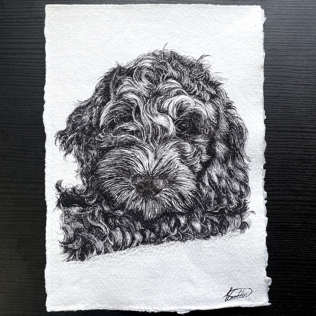 A5 Pet Portrait Commission image 3