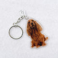 Cocker Spaniel - Handmade Keyring image 0