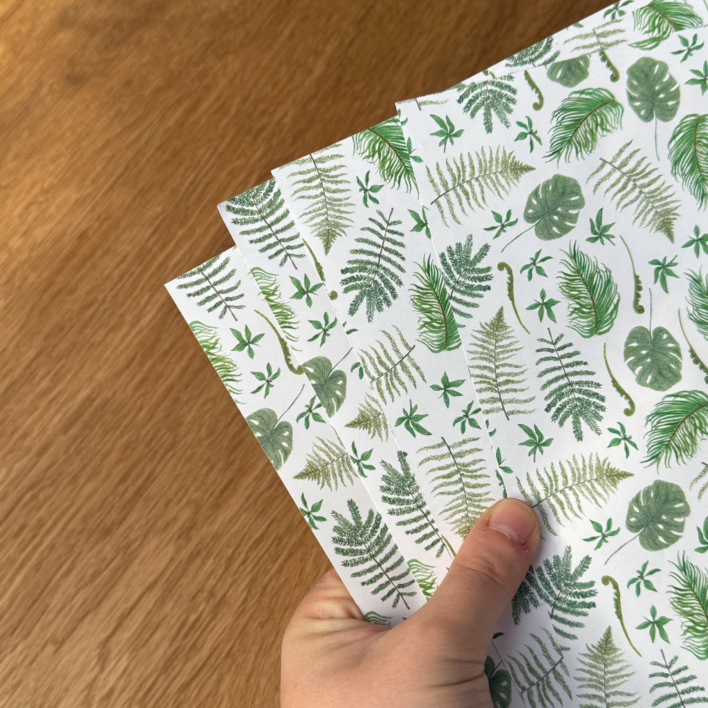 Rainforest A4 Patterned Paper - Set of 4 image 0