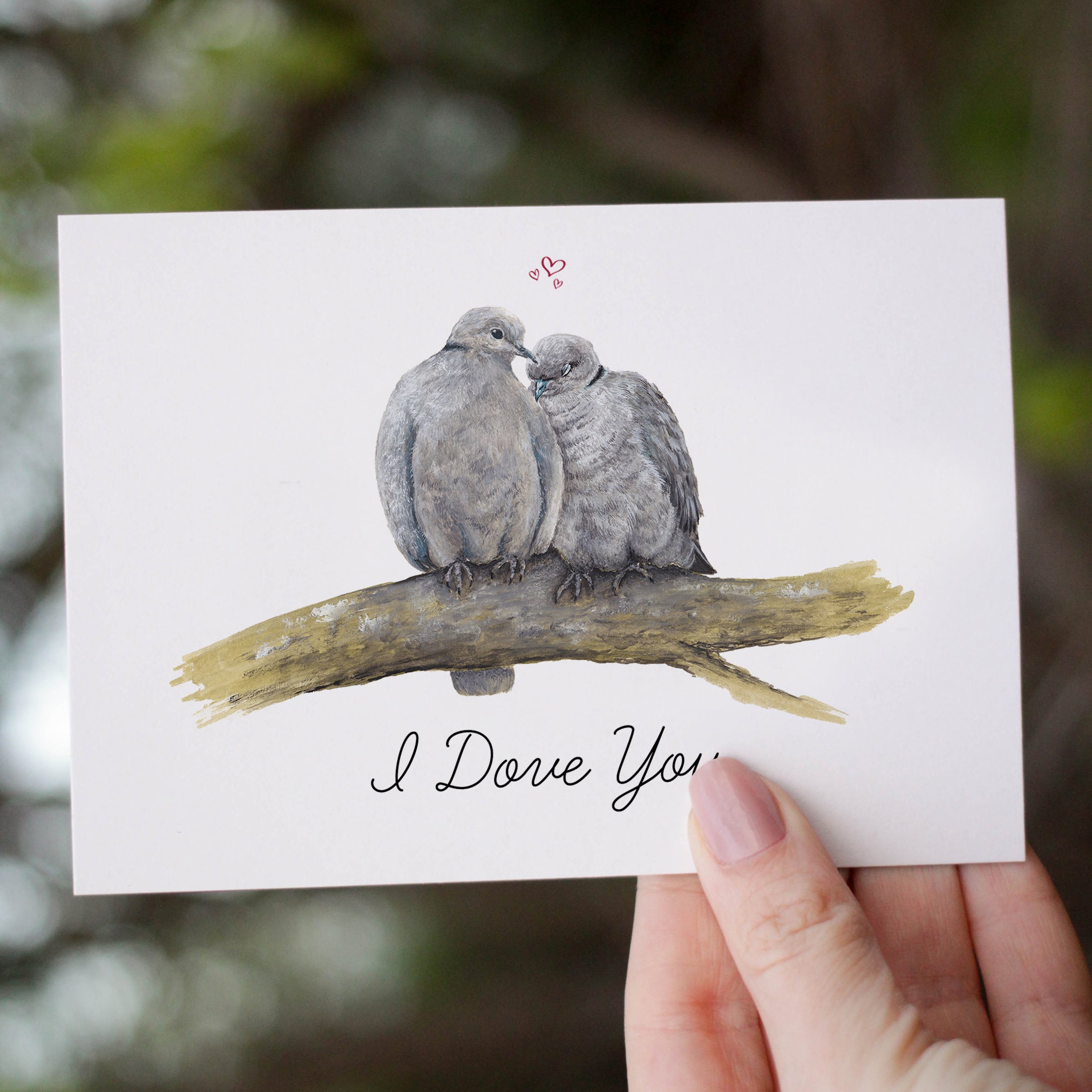 I Dove You Greetings Card image 0