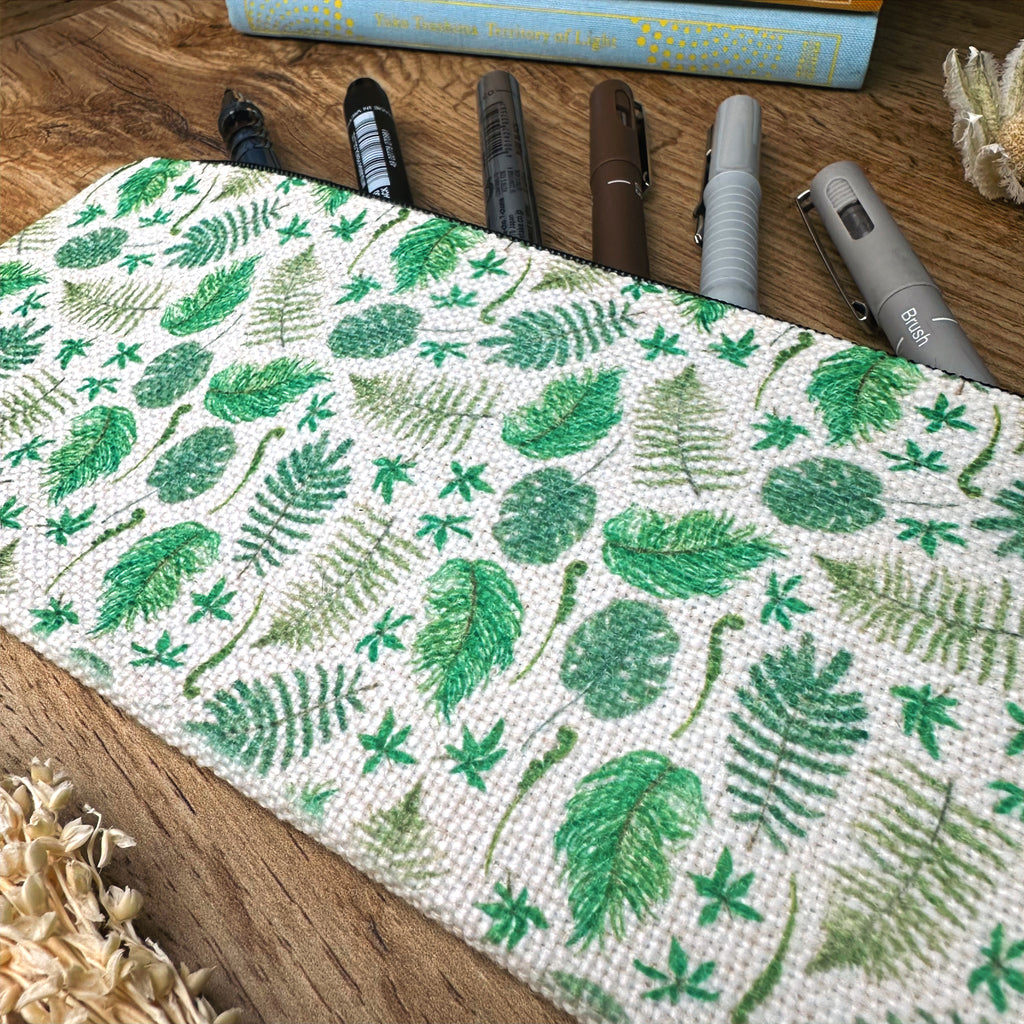 Rainforest Leaves Pencil Case image 1