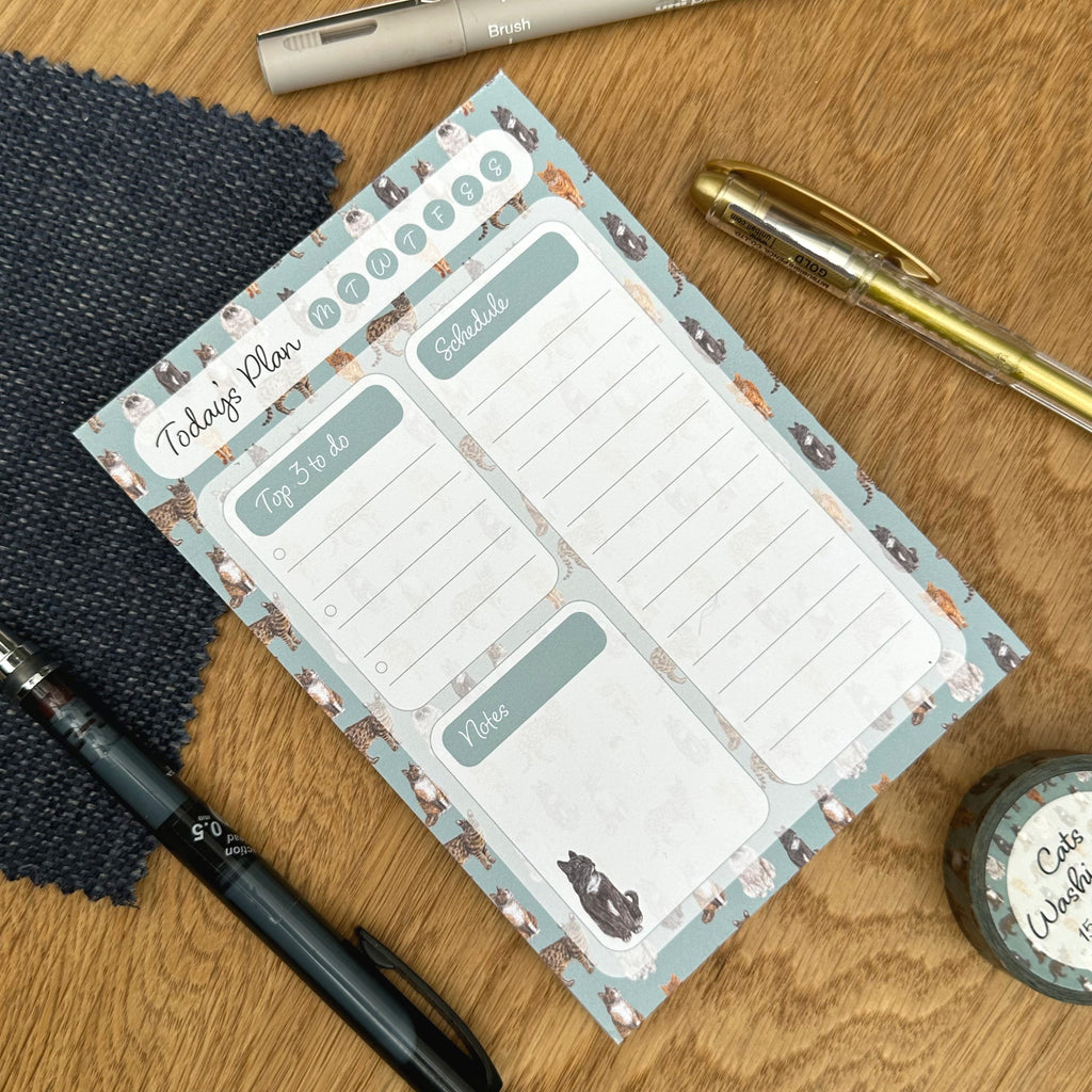 A6 Cats Daily Planner image 1