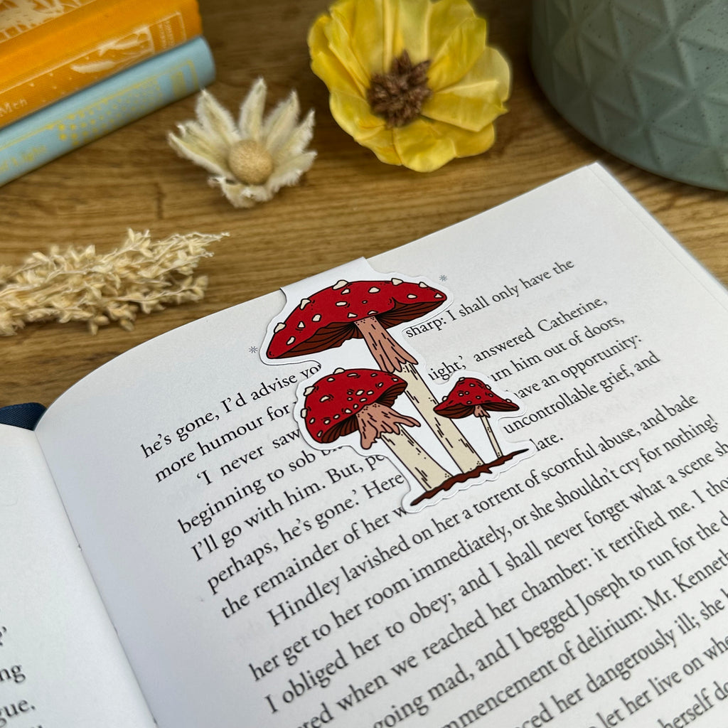 Mushroom Magnetic Bookmark image 2