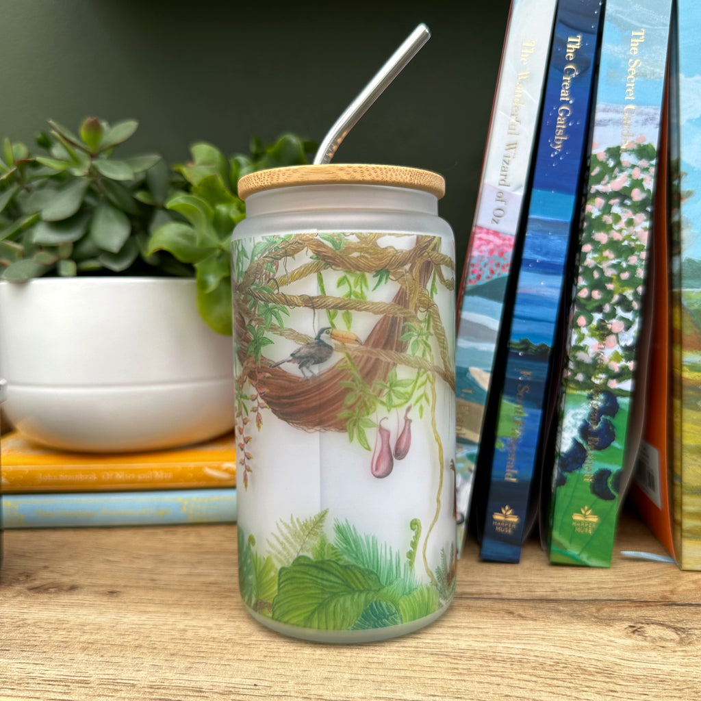 Rainforest 16oz Glass Tumblers image 2