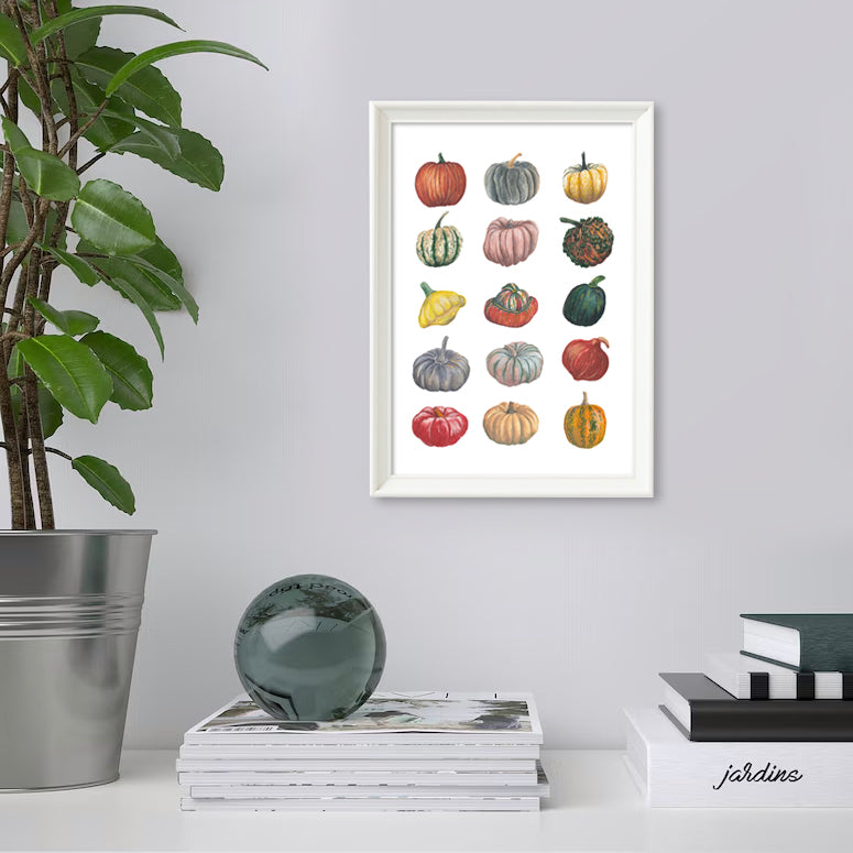 Mini Pumpkin A4 Print image 4