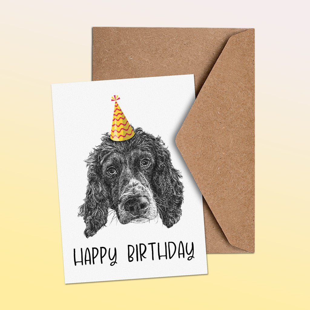 Sprocker (#1) Greetings Card image 1