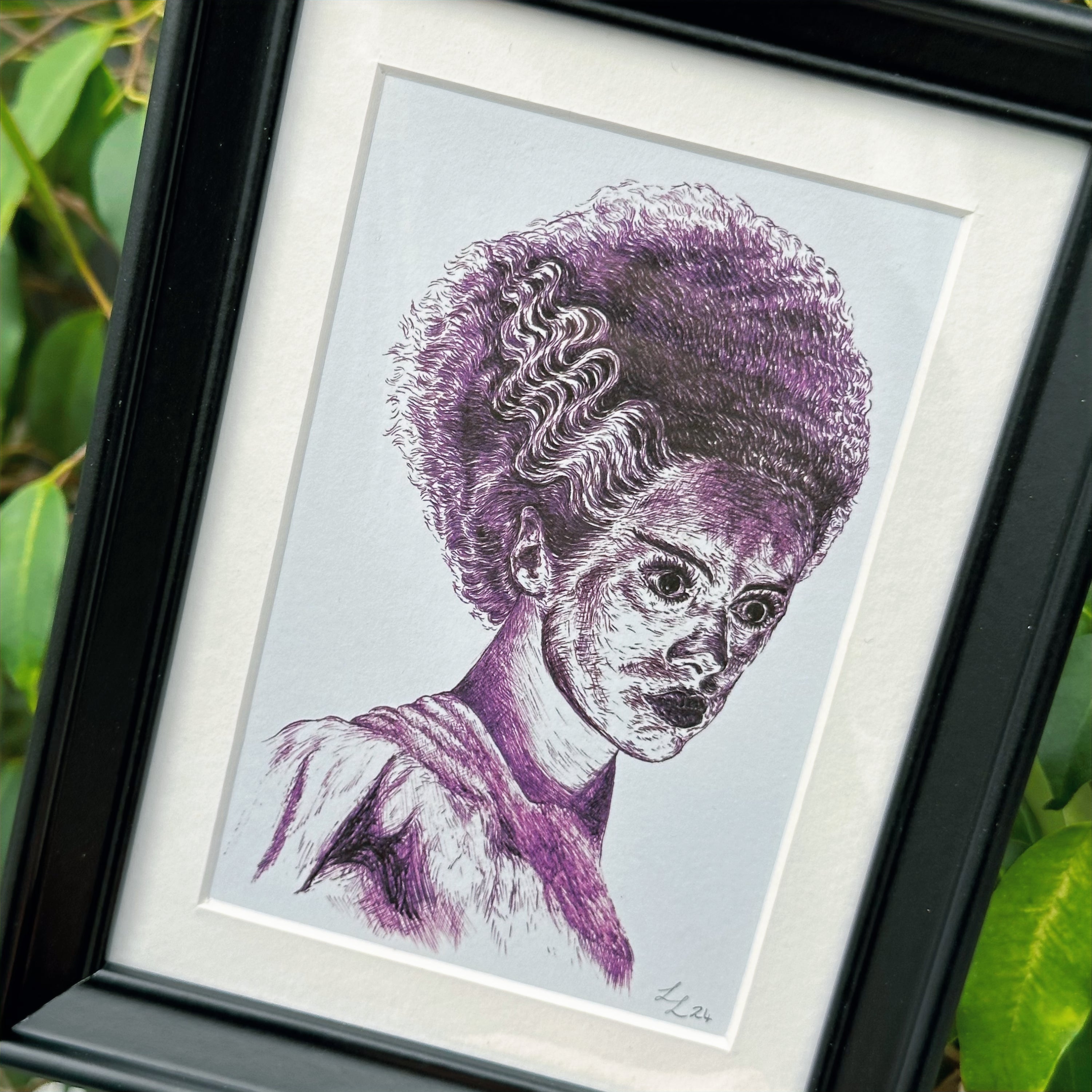 Frankenstein's Bride A6 Print image 2