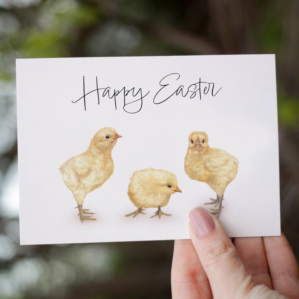 Easter Chicks Greetings Card image 0