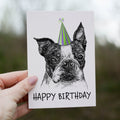 Boston Terrier (#2) Greetings Card image 0